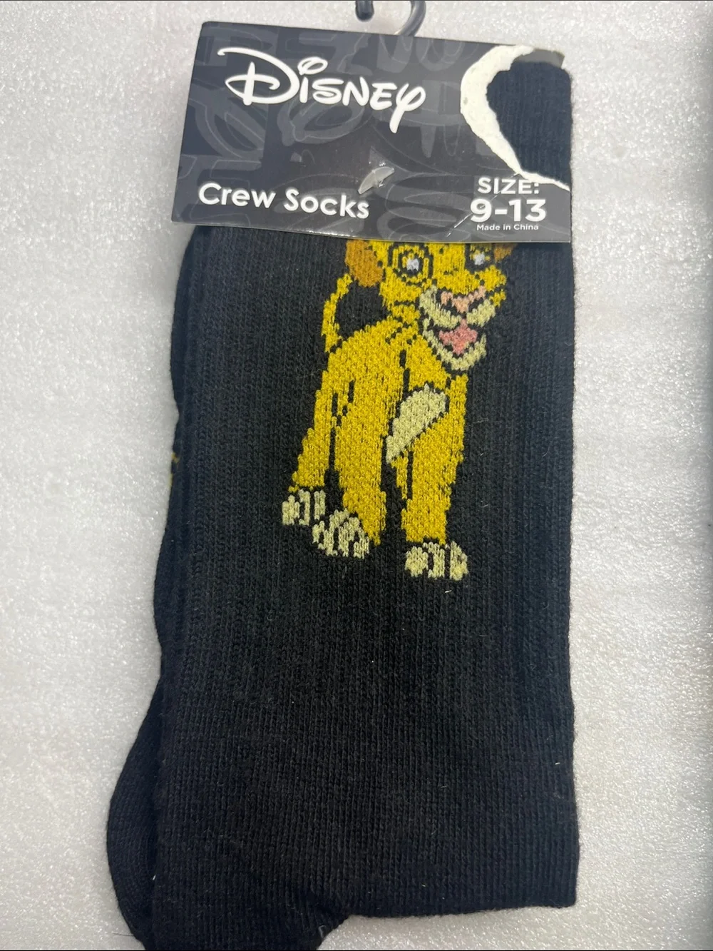 Disney Crew Socks 7 Pair Crew Socks NEW sz 9-13
